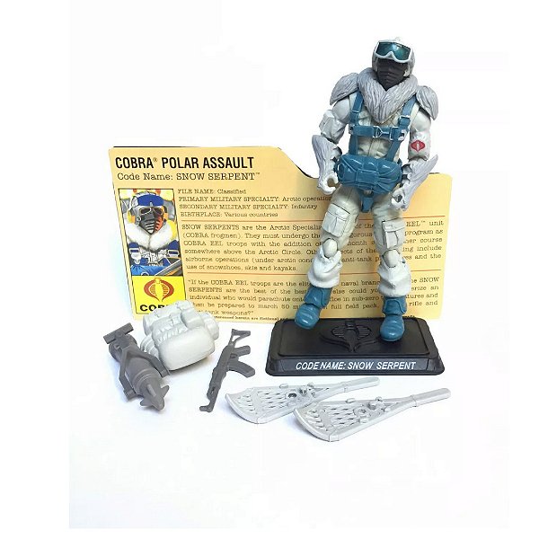 Gijoe 25th Anniversary Action Polar Assault - Snow Serpent