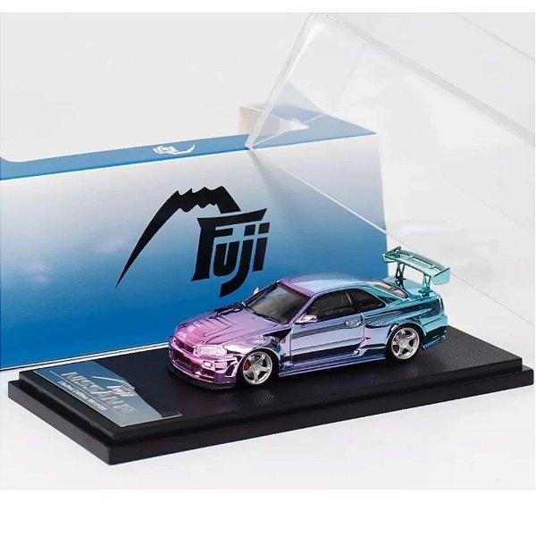 Miniatura Carro Nissan Skyline GTR 1/64 - Limited