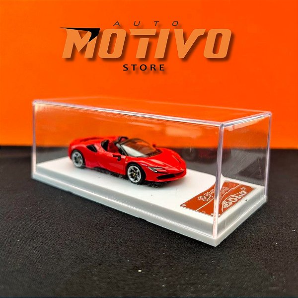 Miniatura carro Ferrari SF90 Convertible Red 1/64