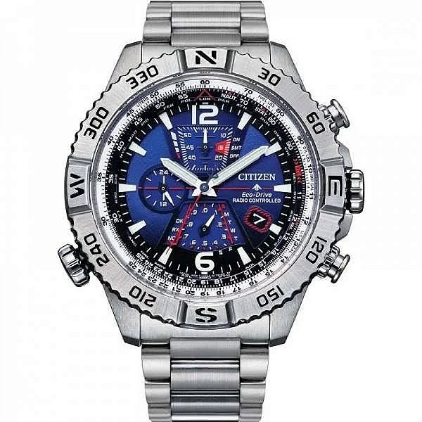 Relógio Citizen AT8220-55L Promaster Navihawk A-T Blue Eco-Drive