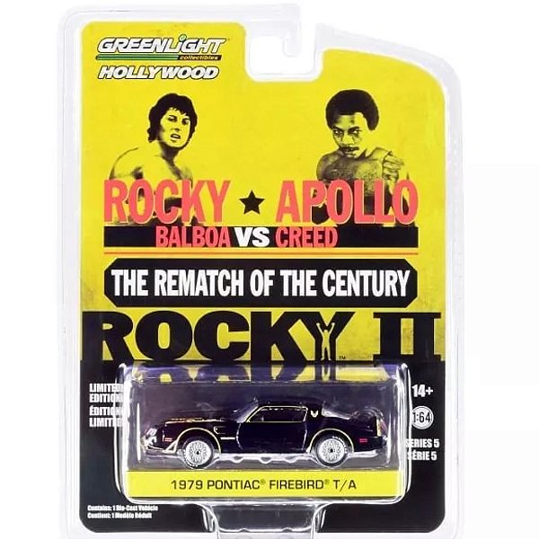 Miniatura carro Pontiac Firebird 1979 - Rocky 2 - 1/64