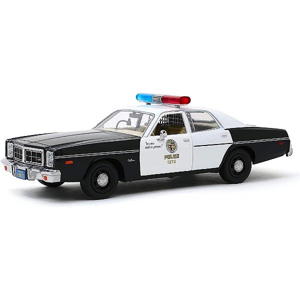 Miniatura carro Dodge Monaco 1977 O Exterminador do Futuro 1/24