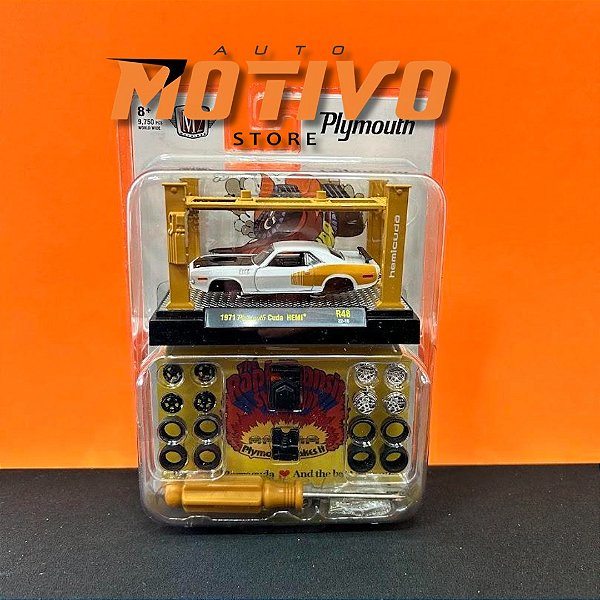 Kit Mecanica Plymouth Cuda HEMI 1971 - 1/64