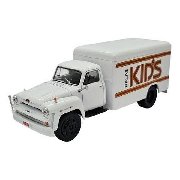 Miniatura caminhão Nacional - Chevrolet 3100 Balas Kids 1/43