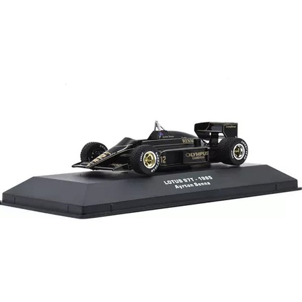 Miniatura Formula 1 Ayrton Senna Lotus 97T 1985 - 1/43