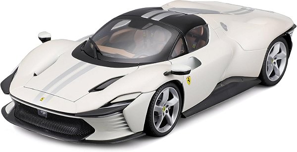 Miniatura Carro Ferrari Daytona Sp3 Branca - 1/18