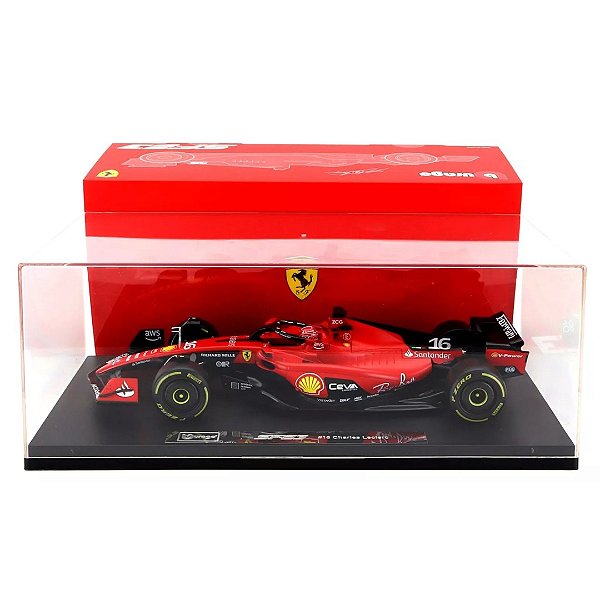 Miniatura F1 Bburago Deluxe Ferrari SF-23 2023 - 1/18