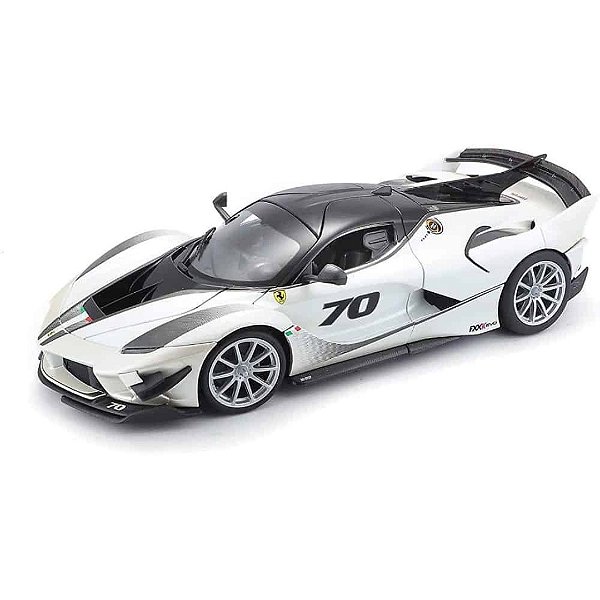 Miniatura Carro Ferrari Fxx-k Evo Branco - 1/18