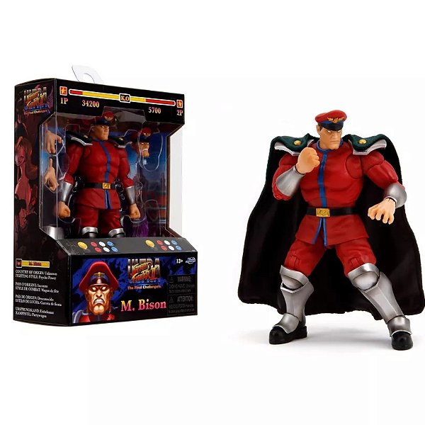 Action Figure Street Fighter 2 - M. Bison
