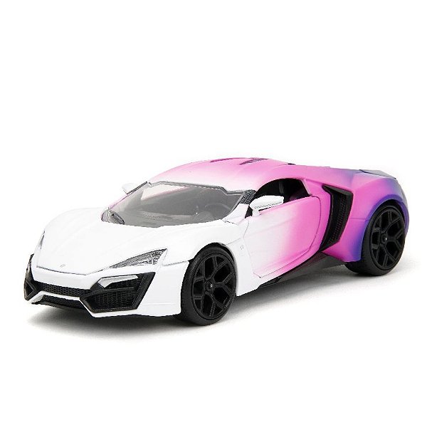 Miniatura carro Lykan Hipersport Pink Slips 1/24
