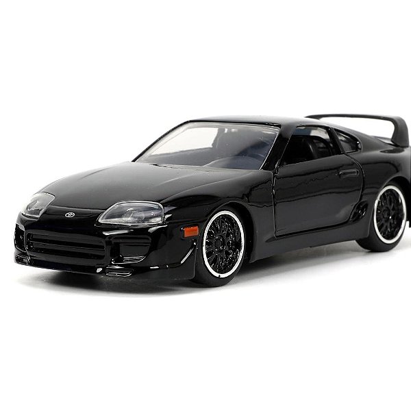 Miniatura Velozes e Furiosos Toyota Supra preto 1/32