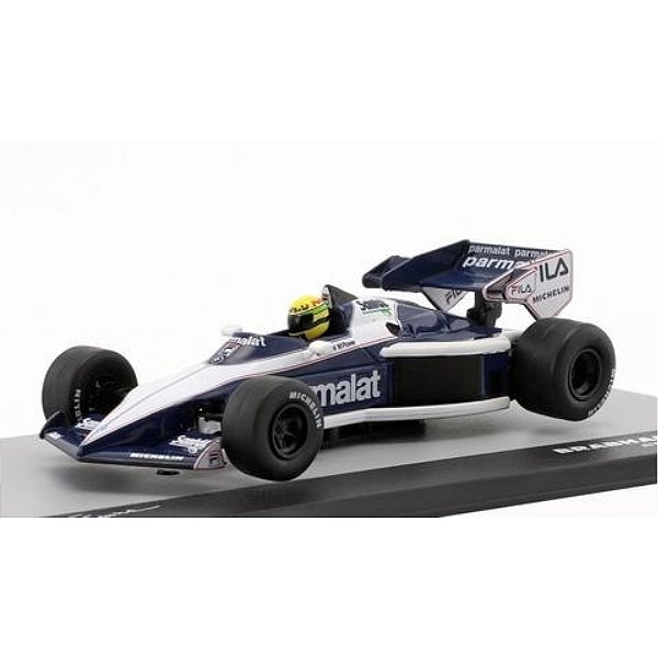 Miniatura Formula 1 Ayrton Senna Brabham BT52B - 1/43
