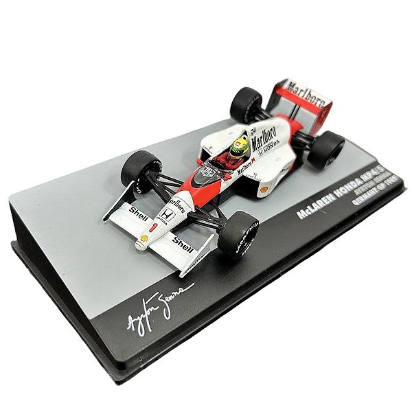 Miniatura Formula 1 Ayrton Senna McLaren MP4/5 - 1/43