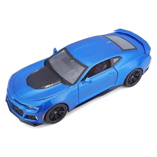 Miniatura carro Chevrolet Camaro ZL1 1/24 - azul