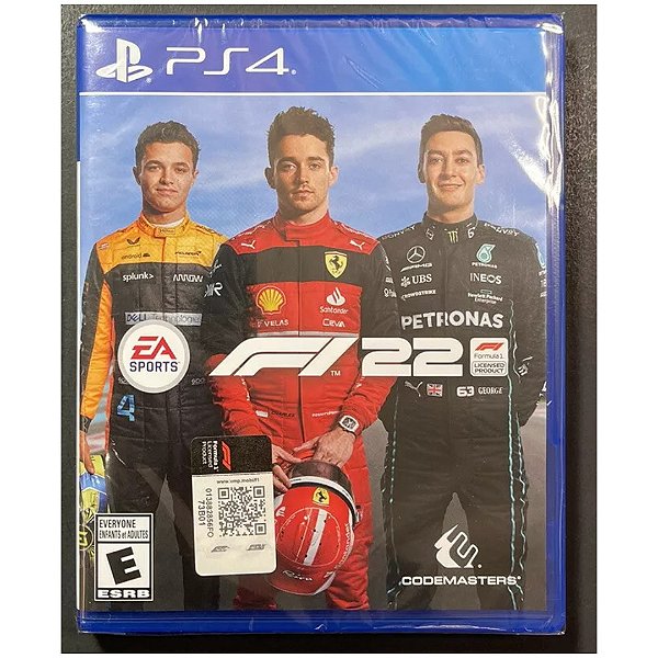Jogo Fórmula 1 F1 22 PS4 LACRADO