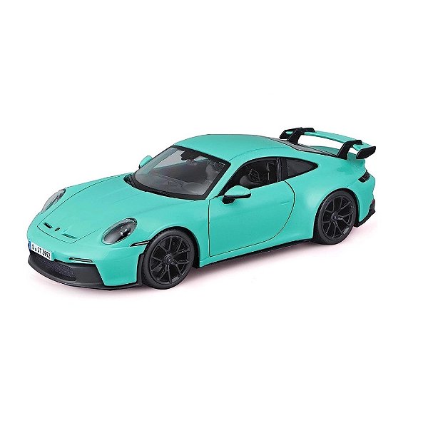 Miniatura carro Porsche 911 GT3 1/24 - verde água