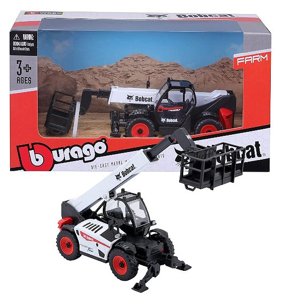 Miniatura Trator T40.180SLP com Andaime - Bburago