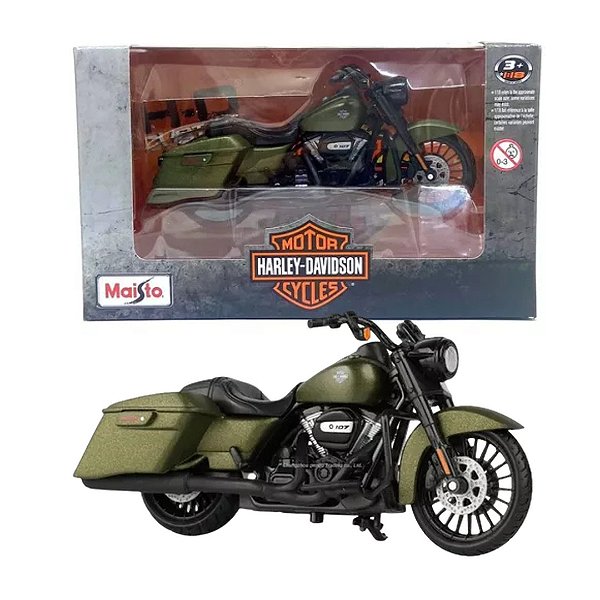 Miniatura Moto Harley Davidson Road King Special 2022 - 1/18