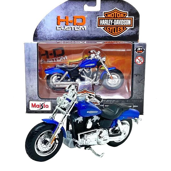 Miniatura Moto Harley Davidson FXDFSE CVO Fat Bob - 1/18