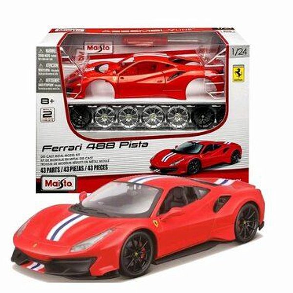 Kit de Montagem carro Ferrari 488 pista - 1/24