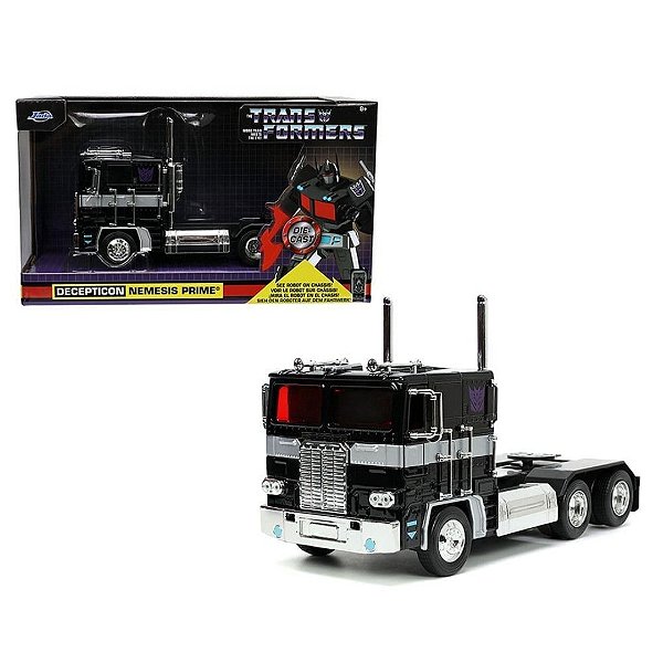 Miniatura Caminhão Nemsis Prime Transformers 1/24 - Jada