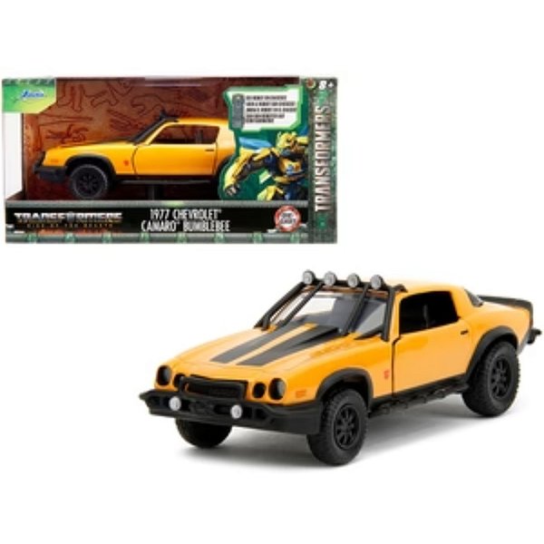 Miniatura carro Transformers Chevrolet Camaro Bumblebee 1/24
