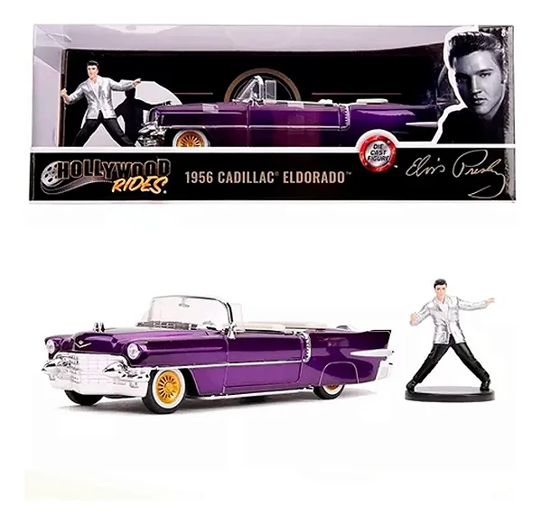 Cadillac Eldorado 1956 Elvis Presley Hollywood Jada 1/24