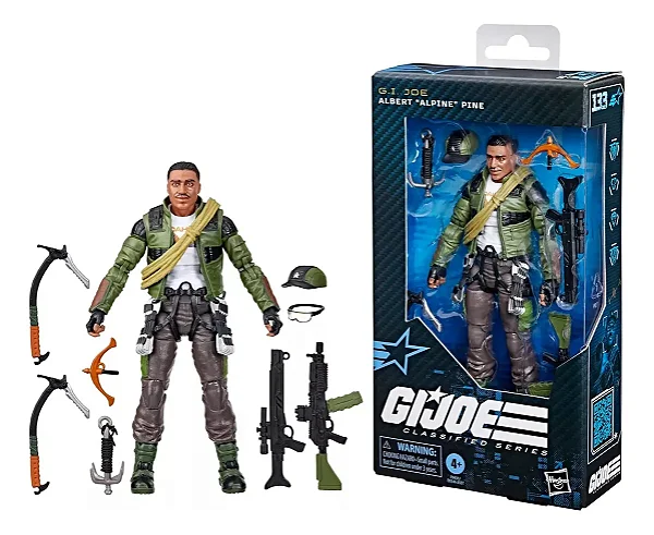 Boneco Gijoe Classified Series Albert Alpine - Hasbro