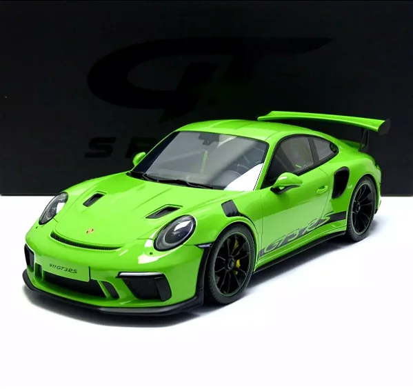 Miniatura carro Porsche 911 (991.2) GT3 RS 2019 Verde - 1/12