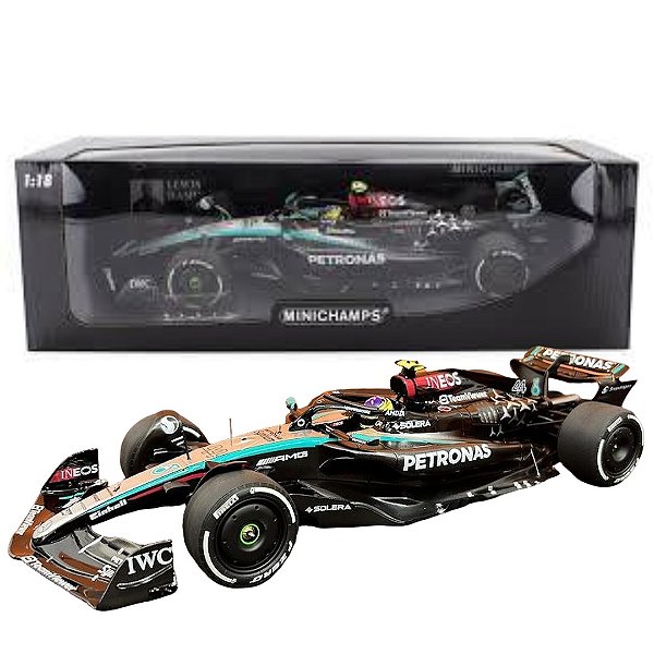 Miniatura Formula 1 Mercedes F1 Lewis Hamilton W15 2024 1/18