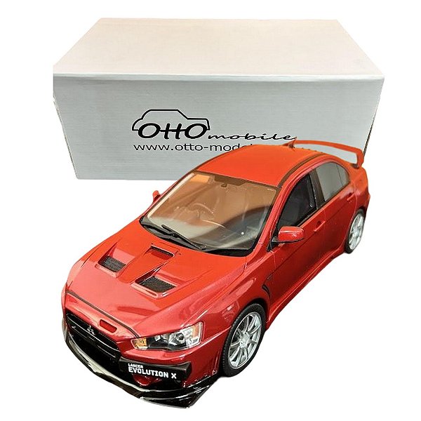 Miniatura carro Mitsubishi lancer Evo X FQ-400 1/18