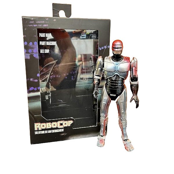 Action figure Robocop Poster Series com acessórios - Neca