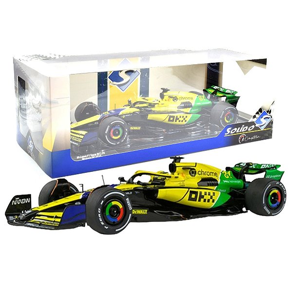 Miniatura Formula 1 O.Piastri MCL38 monaco GP 2024 - 1/18