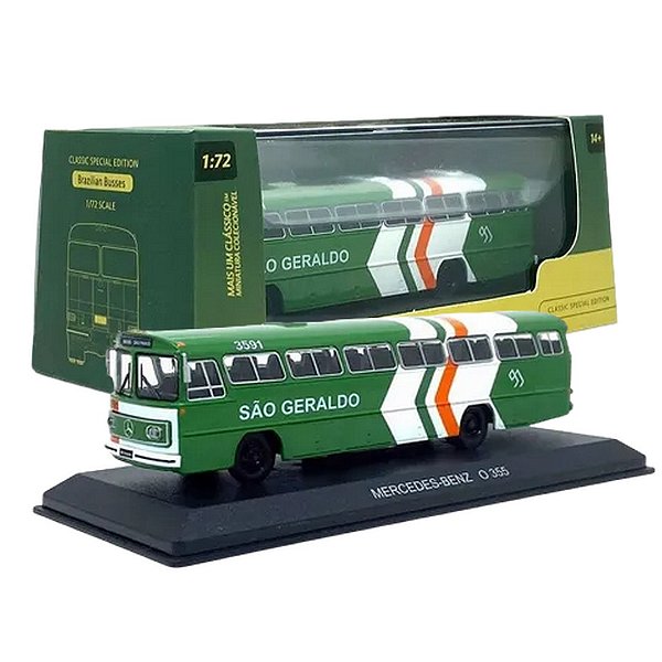 Miniatura Onibus Mercedes-benz 355 São Geraldo 1/72