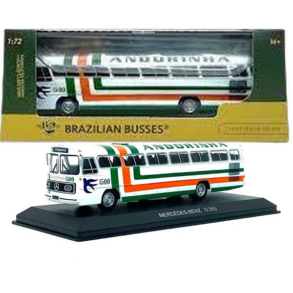 Miniatura Onibus Mercedes-benz 355 Andorinha 1/72