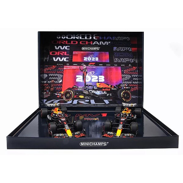 Kit Formula 1 Red Bull RB19 M.Verstappen 2023 limitado 1/18
