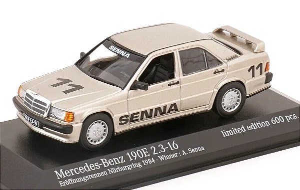 Miniatura carro Mercedes 190E 2.3 Nurburging Minichamps 1/43