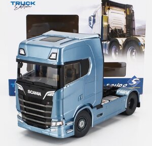 Miniatura Caminhão Scania S770 higline Azul 1/24