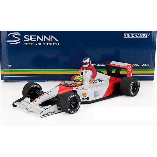 Formula 1 McLaren MP4/6 Ayrton Senna México GP 1991 1/18