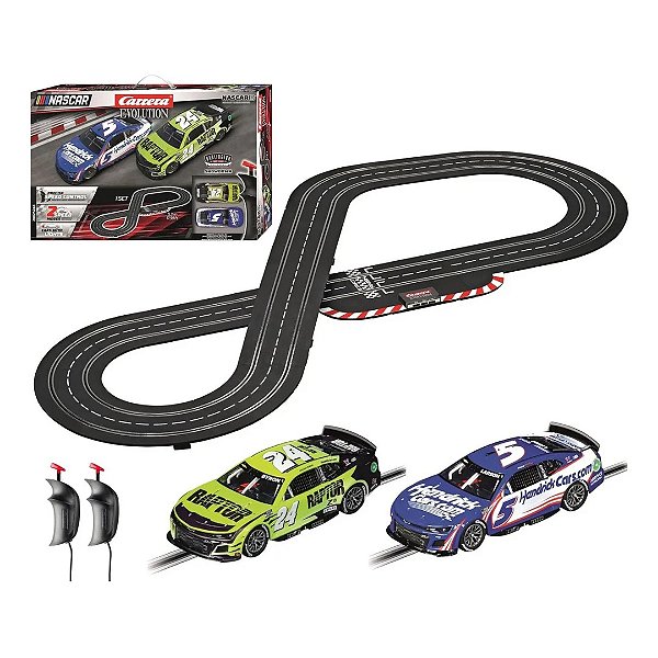 Pista eletrica Autorama Carrera Nascar Showdonw 5,3M 1/32
