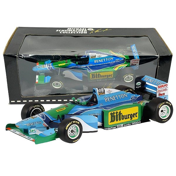 Miniatura F1 Michael Schumacher Benetton B194 Sportsystem 1/18