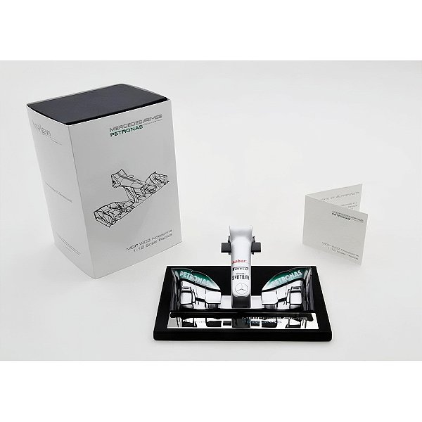Miniatura Nosecone Amalgam 1/12 Mercedes MGP W03 F1 2012