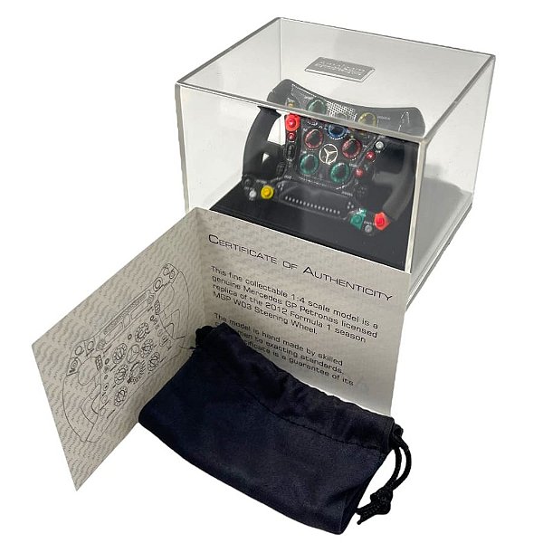 Miniatura Volante Amalgam 1/4 Mercedes MGP W03 F1 2012