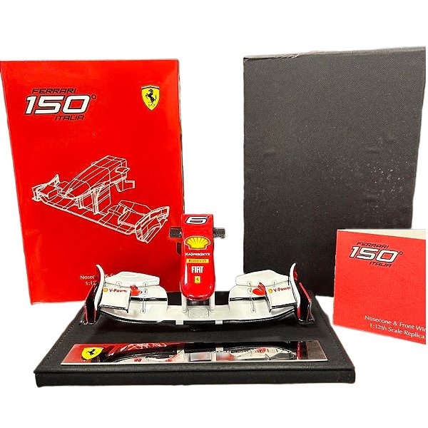 Bico Nosecone Amalgam 1/12 Ferrari F150 Massa N6 2011