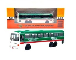 miniatura onibus tecnobus  tribus ll penha 1/72