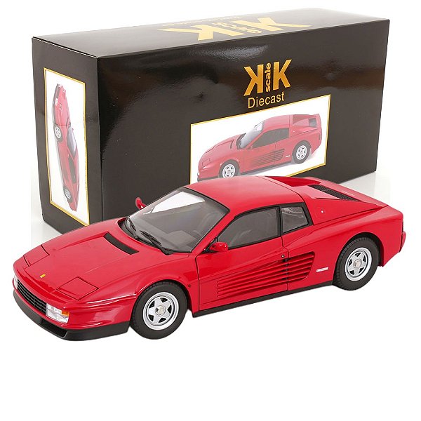 Miniatura carro Ferrari Testarossa 1/12