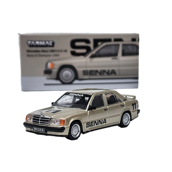 Miniatura Mercedes 190E 2.3 Senna Nurburgring Minichamps 1/164