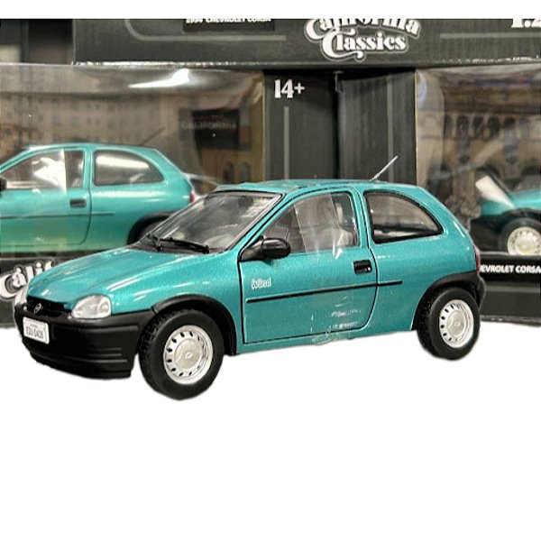 Miniatura carro Chevroelt Corsa Wind 1994 verde - 1/24