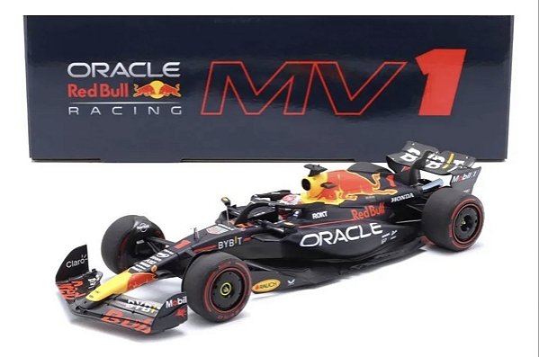 Miniatura F1 Red Bull RB19 Max Verstappen 2023 Qatar GP 1/18