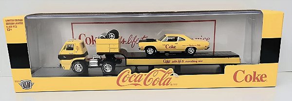 Kit Dodge L600 + Plymouth HEMI Coca Cola edition 1/64
